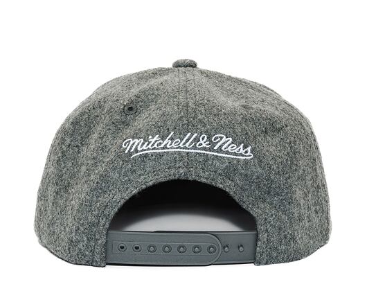 Kšiltovka Mitchell & Ness Branded Box Logo Wool Snapback Grey