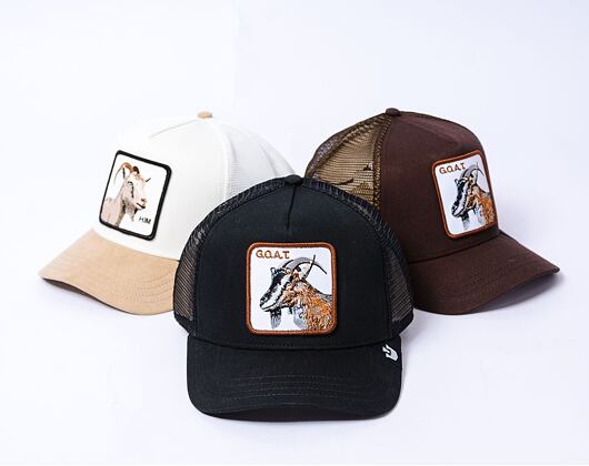 Kšiltovka Goorin - Trucker - The GOAT - Black