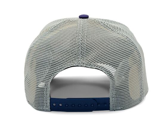Kšiltovka New Era - Buffalo Patch Canvas 9FORTY Trucker - White / Light Navy