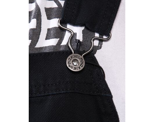 Lacláče Dickies - Duck Canvas Classic Bib - Black
