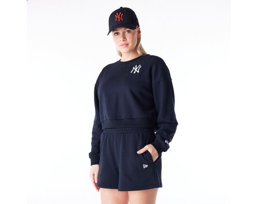 Dámská Mikina New Era - MLB Essential Crewneck - NY Yankees - Black / White