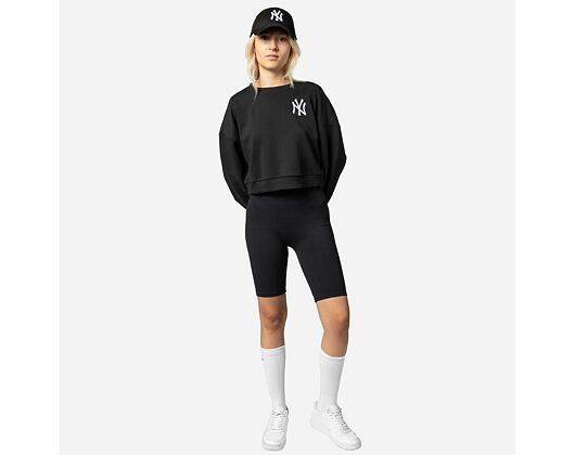 Dámská Mikina New Era - MLB Essential Crewneck - NY Yankees - Black / White