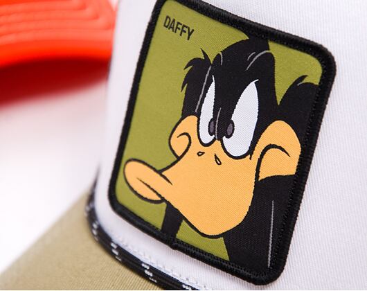Kšiltovka Capslab - Trucker Looney Tunes - Daffy Duck - Camo