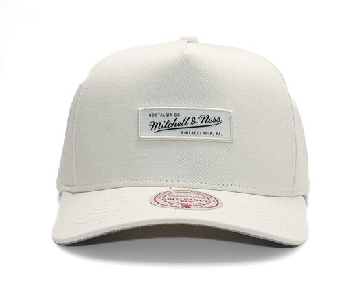Kšiltovka Mitchell & Ness - Branded - Box Logo 2.0 Pro Snapback - Cream
