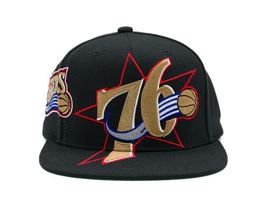 Kšiltovka Mitchell & Ness - Philadelphia 76Ers - Big Time Snapback Hwc - Black