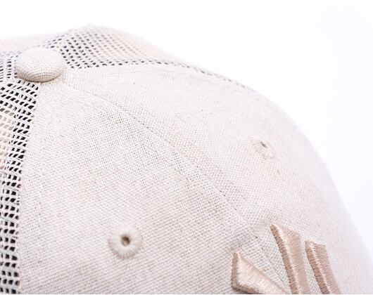 Kšiltovka New Era - MLB Linen 9TWENTY - NY Yankees - Stone