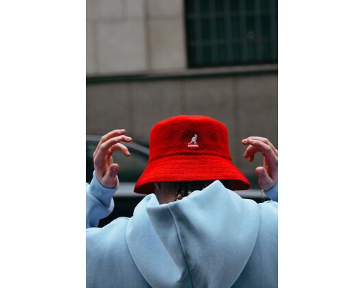 Klobouk Kangol - Bermuda Bucket - Scarlet