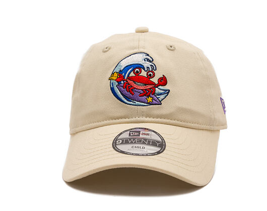 Dětská Kšiltovka New Era - Branded Surf 9TWENTY - Cream / Mauve