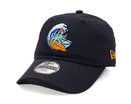 Dětská Kšiltovka New Era - Branded Surf 9TWENTY - Navy / Papaya