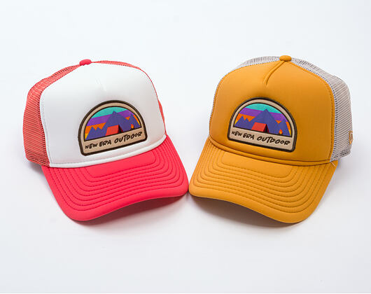 Dětská Kšiltovka New Era - Branded Adventure Patch 9FORTY Trucker - Yellow