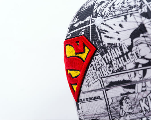 Dětská Kšiltovka New Era - WARNER BROS DC Print 9FIFTY - Superman - Scarlet / Black