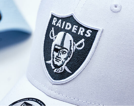 Kšiltovka New Era - NFL Homefield Trucker 9FORTY - Las Vegas Raiders - White