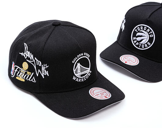 Kšiltovka Mitchell & Ness - NBA Born To Win Pro Snapback - Golden State Warriors - Black