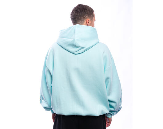 Mikina Karl Kani - Retro Paisley Os Hoodie - Turquoise