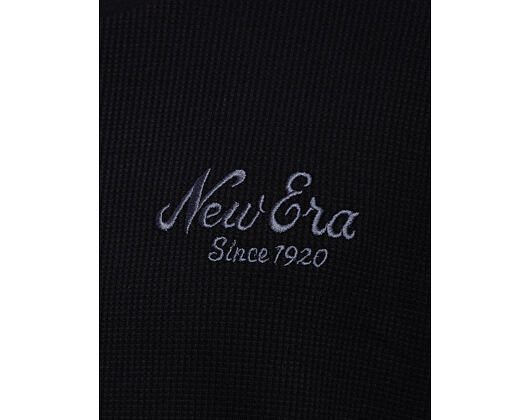 Triko New Era - Branded Waffle Oversized Tee - Black