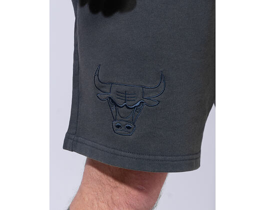 Kraťasy New Era - NBA Washed Shorts - Chicago Bulls - Grey