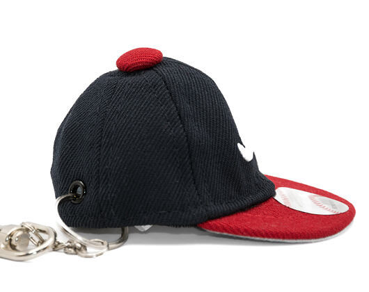 Klíčenka New Era - MLB Mini Cap Pouch - Atlanta Braves - Team Color