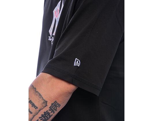 Triko New Era - MLB Infill Oversized Tee - NY Yankees - Black