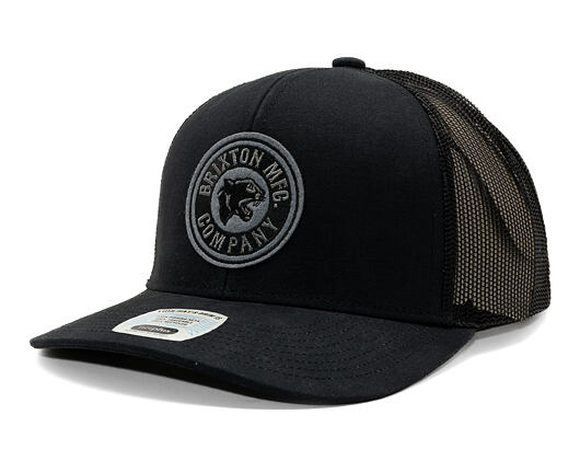 Kšiltovka Brixton - Forte Mp Mesh Cap - Black/Black