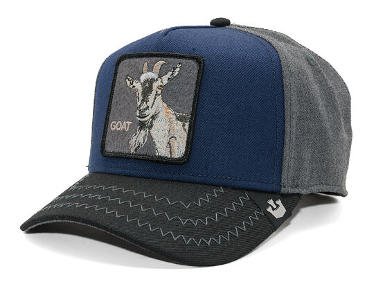 Kšiltovka Goorin - Goat Field 100 - Navy