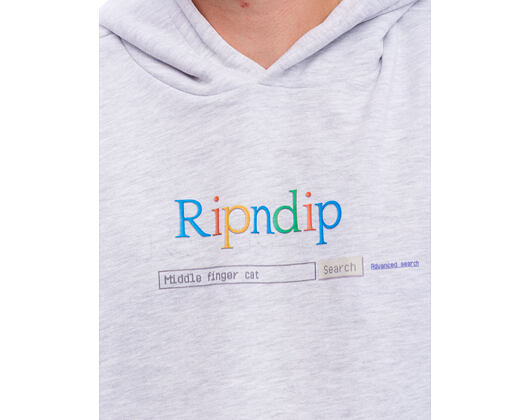 Mikina Rip N Dip - A Bird Hoodie Ash Heather