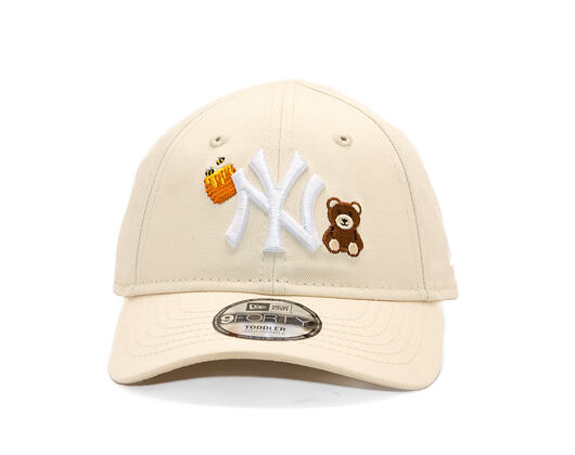 Dětská Kšiltovka New Era - MLB Fall Icons 9FORTY - NY Yankees - Cream / White