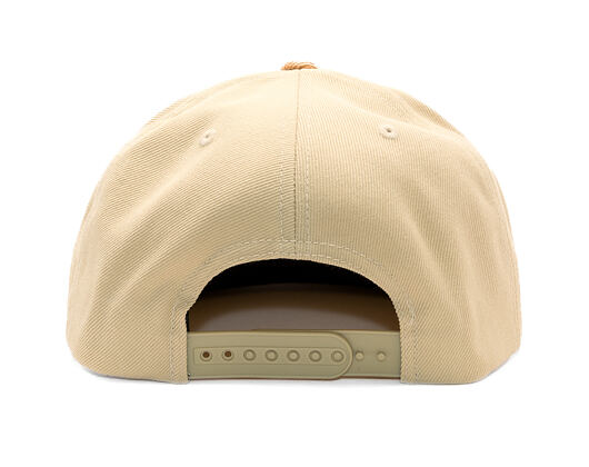 Kšiltovka Brixton - Oath Iii Snapback - Sand/Light Brown Corduroy
