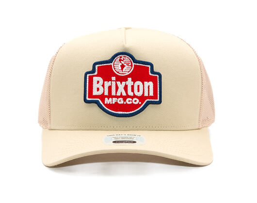 Kšiltovka Brixton - International C Np Mp Trucker - Sand/Sand