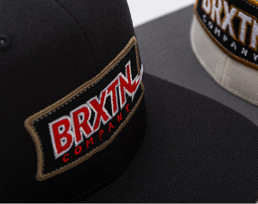 Kšiltovka Brixton - Lightning Mp Snpk - Black