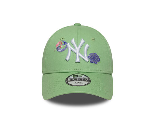 Dětská Kšiltovka New Era - MLB Nautical Icons 9FORTY - NY Yankees - Aquamarine