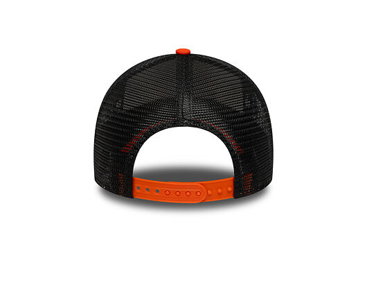 Dětská Kšiltovka New Era - Racing Foam 9FORTY Trucker - Orange / White