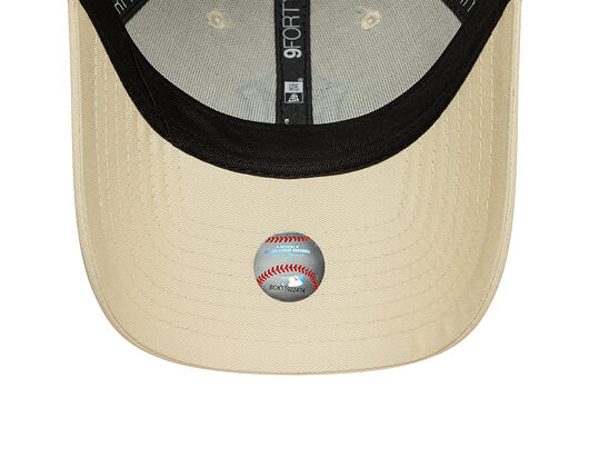 Kšiltovka New Era - MLB Team Outline 9FORTY - NY Yankees - Cream / Burgundy