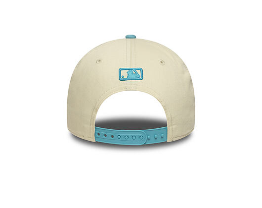Kšiltovka New Era - MLB WS Patch Retro 9FORTY M-CROWN - LA Dodgers - Cream / Blue
