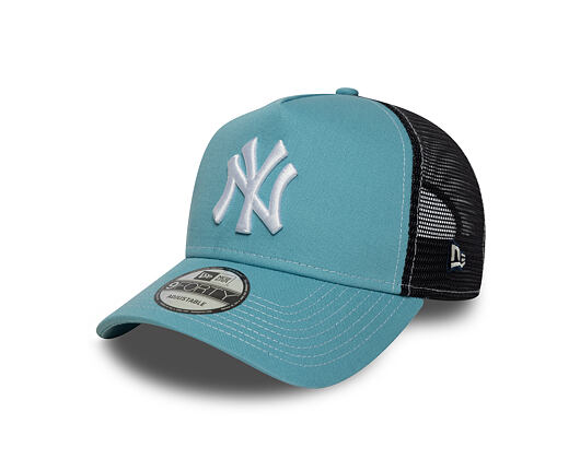 Kšiltovka New Era - MLB Contrast Stitch WS Retro 9FORTY Trucker - NY Yankees - Blue
