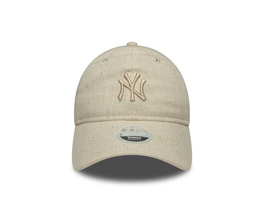 Kšiltovka New Era - 920W MLB Linen - New York Yankees - Stone/Stone