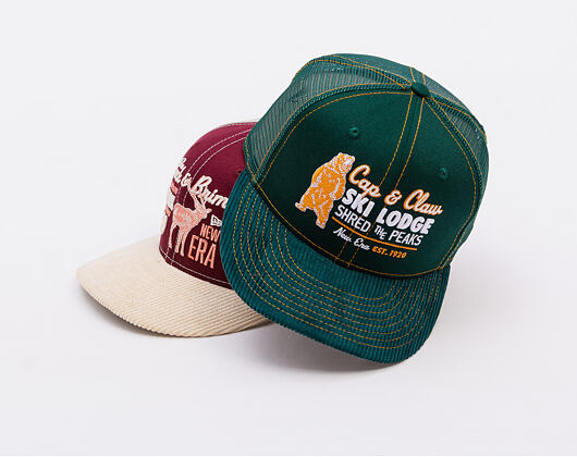 Kšiltovka New Era - Wild Cord 9FIFTY - Dark Green