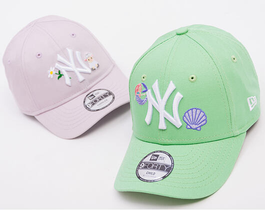 Dětská Kšiltovka New Era - MLB Nautical Icons 9FORTY - NY Yankees - Aquamarine