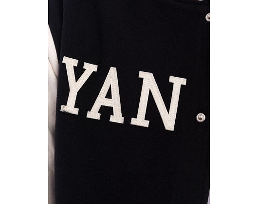 Bunda New Era - MLB Wordmark Varsity Jacket - NY Yankees - Black