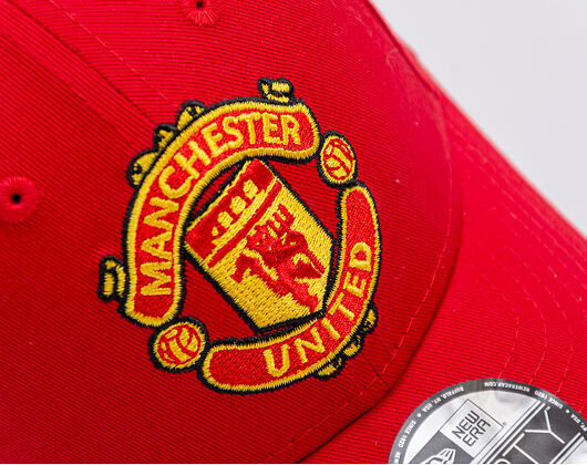 Dětská Kšiltovka New Era - Basic 9FORTY - Manchester United FC - Scarlet