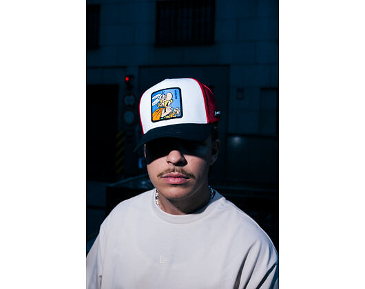 Kšiltovka Capslab - Asterix Trucker - White / Red