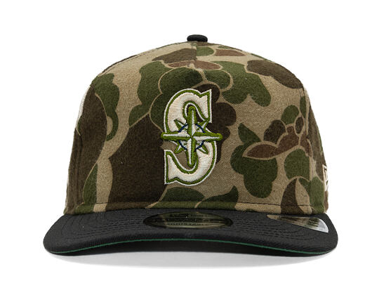 Kšiltovka New Era "Three Looms × MLB Wool Duck Camo" 19TWENTY - Seattle Mariners