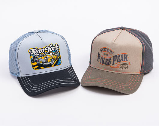 Kšiltovka Stetson - Trucker Cap Pikes Peak - 55