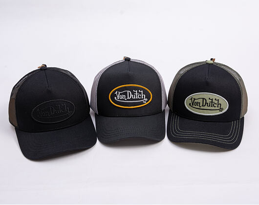 Kšiltovka Von Dutch - Trucker - Keep An Eye Out Patch - Black