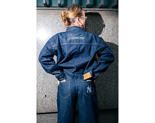 Dámská Bunda New Era - MLB Regular Denim Jacket - NY Yankees - Indigo
