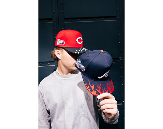 Kšiltovka New Era - 2025 MLB Speedway Classic 59FIFTY A-Frame - Cincinnati Reds