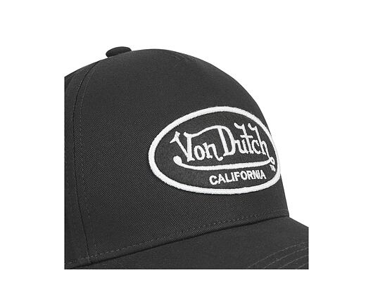 Kšiltovka Von Dutch - Trucker - Classic Logo Black/Silver