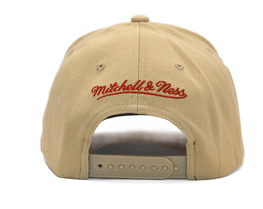 Kšiltovka Mitchell & Ness - Pinscript Classic Red - Own Brand - Grey/Orange