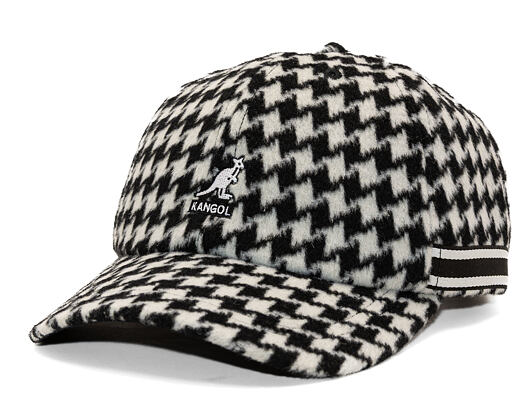 Kšiltovka Kangol - Block Zig Baseball - White