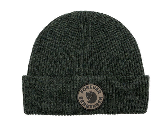 Kulich Fjällräven - Bergtagen Forever Wool Beanie - Deep Forest