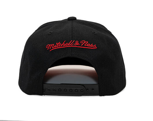 Kšiltovka Mitchell & Ness - NBA Inaugural Team Pro Crown - Chicago Bulls - Black